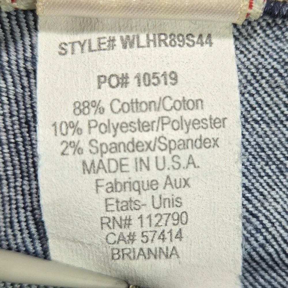 True Religion Carpenter Jeans Brianna Utility Slim Straight Dark Wash Womens 24 - Picture 12 of 15
